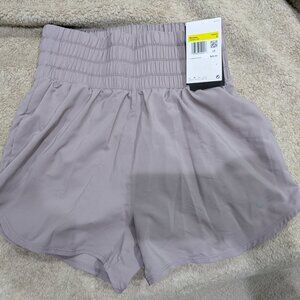 Nike Women's One Dri-FIT Ultra High-Waisted Brief-Lined Shorts